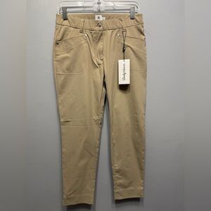 #1) NWT Daily Sports Women's stretch Khaki golf pants